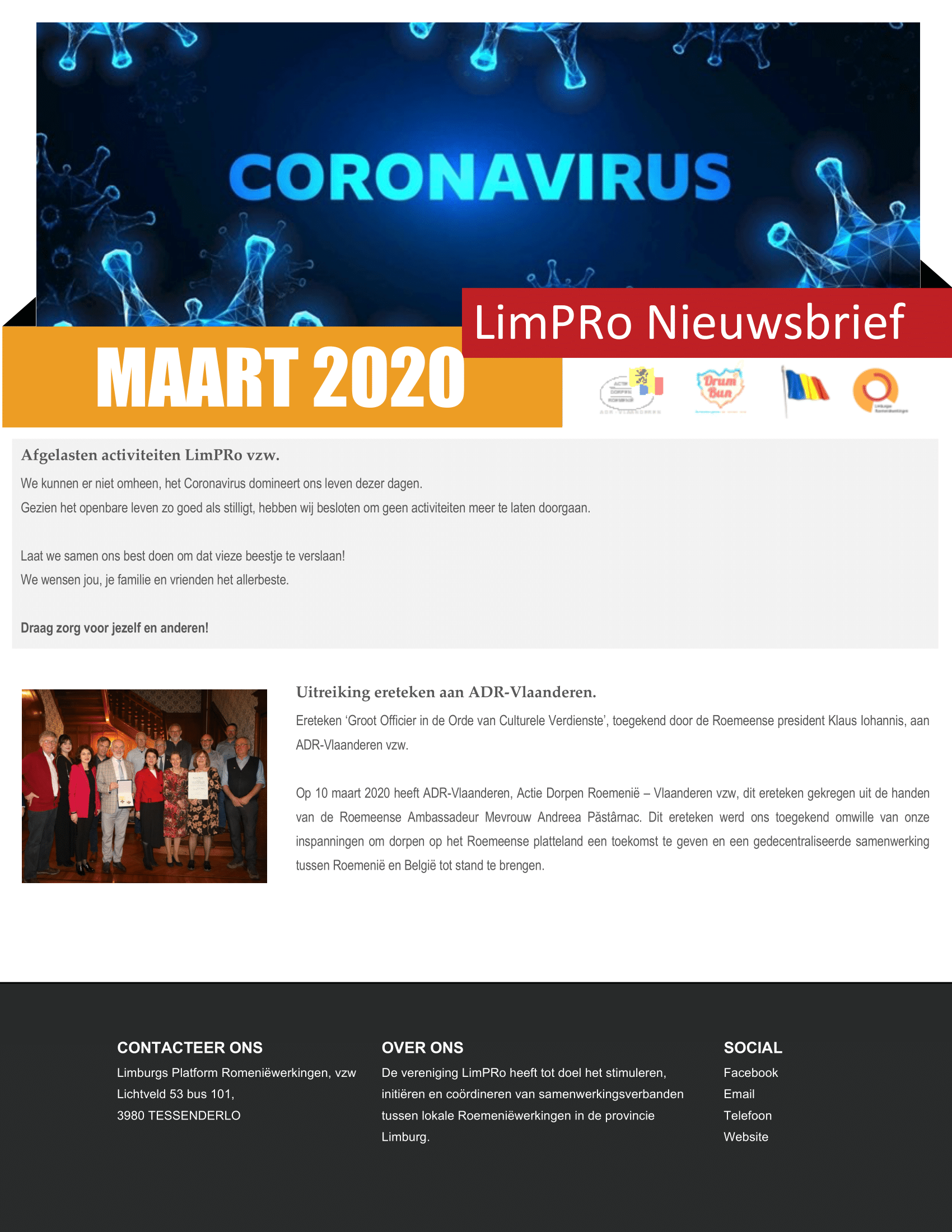 Maart newsletter preview