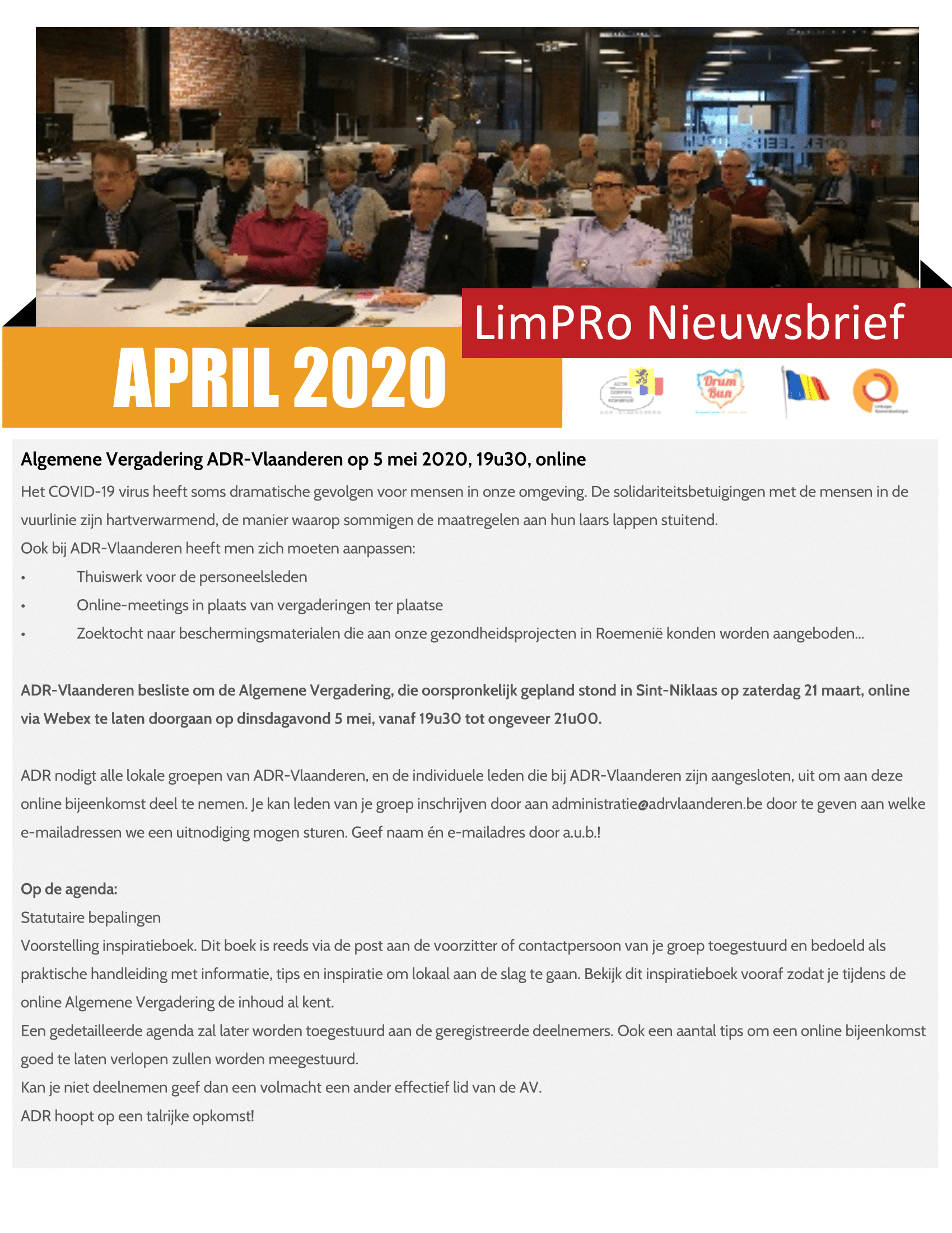 April newsletter preview